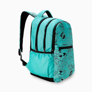 SUPER KIDS Backpack, Aquatic-AOP, extralarge-IND