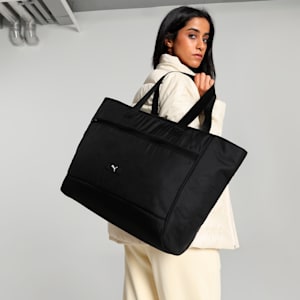 PLUSH Women's Tote Bag, PUMA Black, extralarge-IND