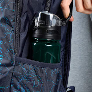 PUMA HQ Unisex Backpack, PUMA Navy, extralarge-IND