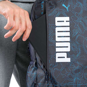 PUMA HQ Unisex Backpack, PUMA Navy, extralarge-IND