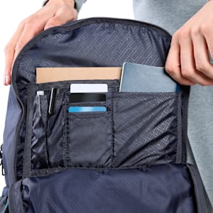 PUMA HQ Unisex Backpack, PUMA Navy, extralarge-IND
