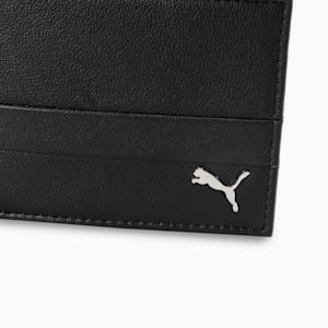 PUMA NOVO Unisex Leather Wallet, PUMA Black, extralarge-IND