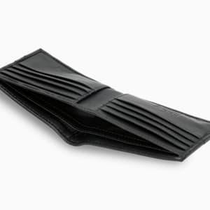 PUMA NOVO Unisex Leather Wallet, PUMA Black, extralarge-IND