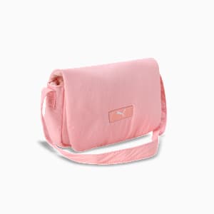 PUMA PLUSH Women's Trendy Tote Handbag 23L, Rose Dust, extralarge-IND