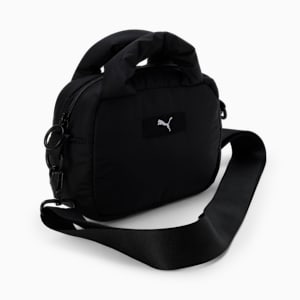 PLUSH Women's Crossbody Bag, PUMA Black, extralarge-IND