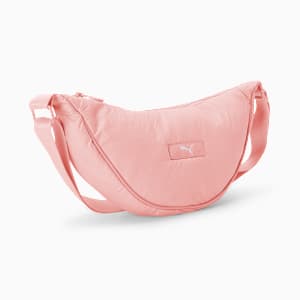 PUMA PLUSH Women's Stylish Halfmoon Bag 1L, Rose Dust, extralarge-IND