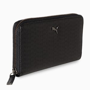 PUMA SIGNATURE Women's Lightweight Clutch Bag, PUMA Black, extralarge-IND