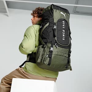 PUMA PEAKPACKER Trekking Rucksack 54.5L, PUMA Olive-PUMA Black, extralarge-IND