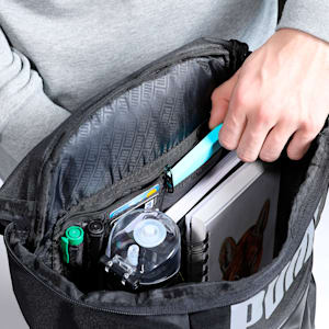 Solid Backpack, PUMA Black, extralarge-IND