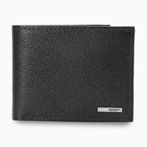 Cat Logo Leather Wallet, Chocolate, extralarge-IND
