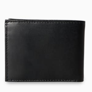 PUMA Metal World Logo Unisex Wallet, PUMA Black-Desert Tan, extralarge-IND