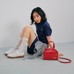 ウィメンズ PUMA x LILY BROWN ミニ グリップバッグ 2L, Dark Crimson, extralarge-JPN