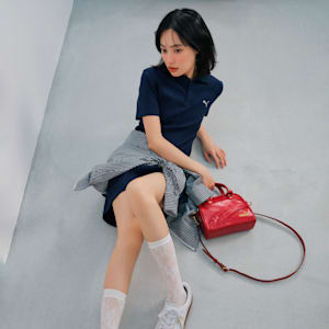 ウィメンズ PUMA x LILY BROWN ミニ グリップバッグ 2L, Dark Crimson, extralarge-JPN