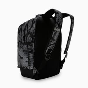 ACADEMY Printed Backpack, PUMA Black-Logo Lab AOP, extralarge-IND