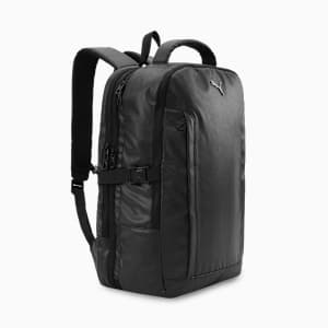 PUMA Travel V1 Spacious Expandable Backpack, PUMA Black, extralarge-IND