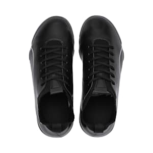 evoKN Youth Indoor Indoor Sports Shoes, Black-Black-Silver