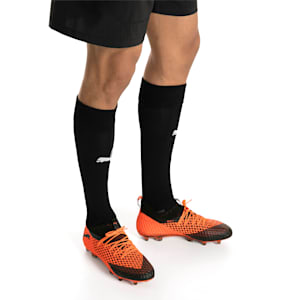 FUTURE 2.1 NETFIT FG/AG Men's Football Boots, Black-Orange