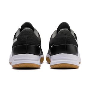 Tenaz Indoor Sport Unisex Shoes, Puma Black-Puma White-Iron Gate-Gum