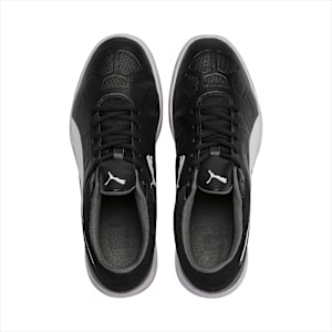 Tenaz Indoor Sport Unisex Shoes, Puma Black-Puma White-Iron Gate-Gum