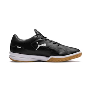 Tenaz Indoor Sport Unisex Shoes, Puma Black-Puma White-Iron Gate-Gum