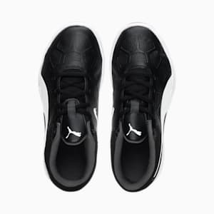 Tenaz Kids' Indoor Teamsport Shoes, Puma Black-Puma White-Iron Gate-Gum
