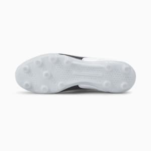 メンズ プーマ キング トップ FG サッカースパイク, Puma White-Puma Black-Puma White