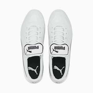 メンズ プーマ キング トップ FG サッカースパイク, Puma White-Puma Black-Puma White