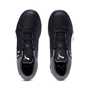 Auriz Kid's Indoor Sport Shoes, Puma Black-Puma White-CASTLEROCK-Gum