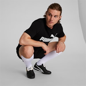 King Top Turf Trainer Soccer Cleats, Puma Black-Puma White, extralarge