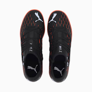 Future 6.3 NETFIT Men's Indoor Sports Shoes, Puma Black-Puma White-Shocking Orange