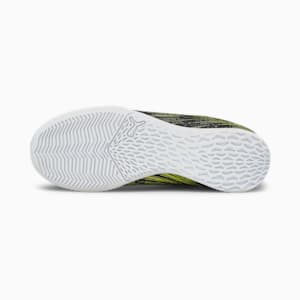 ULTRA 4.2  Youth Indoor Sports Shoes, Black-White-Yellow Alert