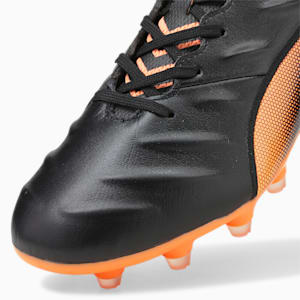 King Pro 21 FG Football Boots, Puma Black-Neon Citrus