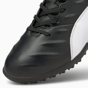 メンズ プーマ キング プロ 21 TT サッカー トレーニング シューズ, Puma Black-Puma White