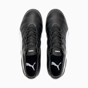 メンズ プーマ キング プロ 21 TT サッカー トレーニング シューズ, Puma Black-Puma White