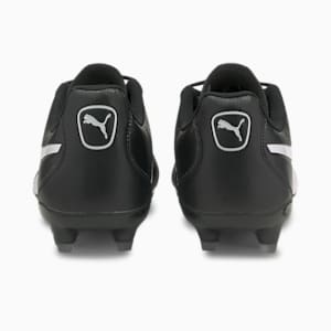 KING Hero 21 Unisex Football Boots, Puma Black-Puma White, extralarge-IND
