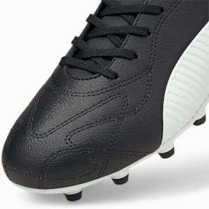 Monarch II FG/AG Men's Football Boots, Puma Black-Puma White