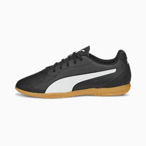 Monarch II Men's Indoor Court Shoes, Puma Black-Puma White, extralarge-IND