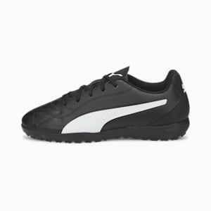 キッズ サッカー モナーク II TT サッカー トレーニング シューズ 20-24.5cm, Puma Black-Puma White