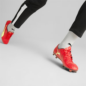 Rapido III Men's Football Boots, High Risk Red-Fresh Yellow-Chili Pepper
