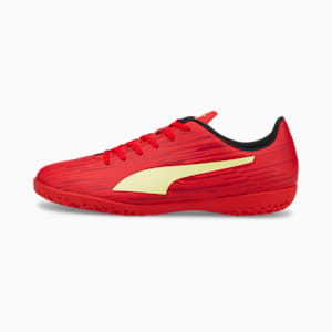 Rapido III IT Men's Soccer Cleats, High Risk Red-Fresh Yellow-Chili Pepper
