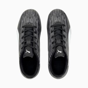 Rapido III Youth Football Boots, Puma Black-Puma White-CASTLEROCK, extralarge-IND
