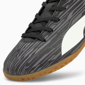 Rapido III IT Soccer Cleats Big Kids, Puma Black-Puma White-CASTLEROCK