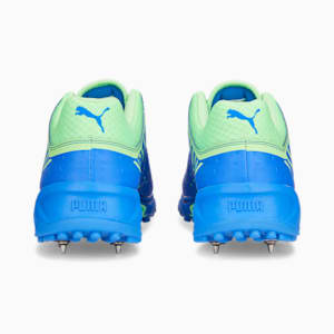 PUMA Spike 22.1  Cricket Shoes, Bluemazing-Elektro Green-Puma White