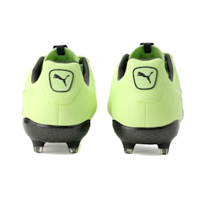メンズ プーマ キング プラチナム 21 VGN FG/AG サッカー スパイク, Fizzy Light-Asphalt-PUMA Black, extralarge-JPN