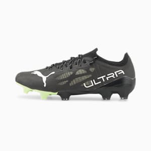 ULTRA 1.4 FG/AG Football Boots, Puma Black-Puma White-Fizzy Light