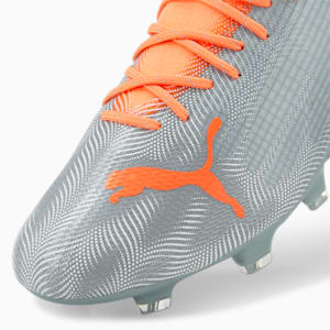 ULTRA 2.4 FG/AG Men's Football Boots, Diamond Silver-Neon Citrus