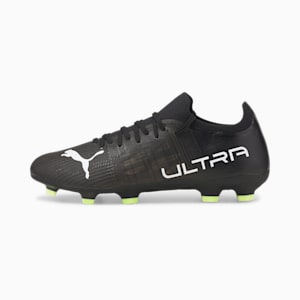 ULTRA 3.4 FG/AG Men's Football Boots, Puma Black-Puma White-Fizzy Light