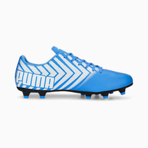 TACTO II FG/AG Men's Football Boots, Dusky Blue-PUMA White, extralarge-IND