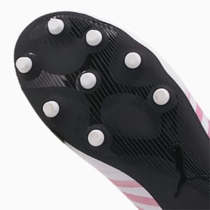 TACTO II FG/AG Soccer Cleats Big Kids, Puma White-PRISM PINK