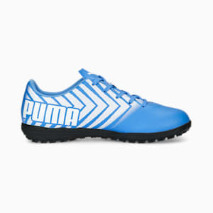 キッズ プーマ タクト II TT JR サッカー トレーニング シューズ 20-24.5cm, Dusky Blue-PUMA White